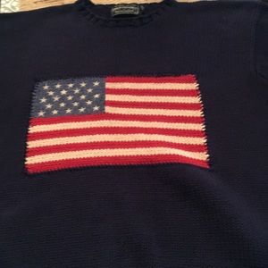 Ralph Lauren vintage flag sweater